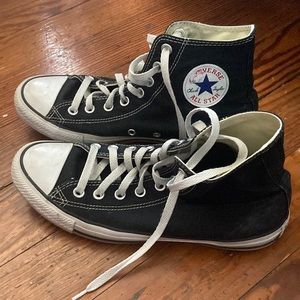 Black High Top Converse